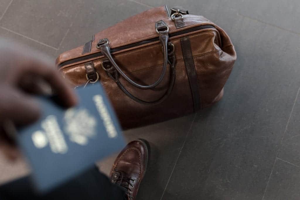 Putting your name, address and telephone numbers inside and outside of each piece of luggage.  This is one way of the top 10 ways you can stay safe on your next vacation. 